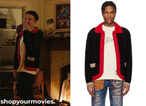 The Love Hypothesis: Malcolm’s Open Cardigan