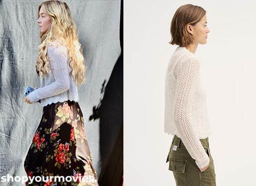 The Housemaid’s Secret: Millie’s Pointelle-Stitch Cardigan