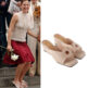 Jennifer Garner as Jenna Rink wearing the Machino Rosie wedges in Hana beige in 13 Going on 30.