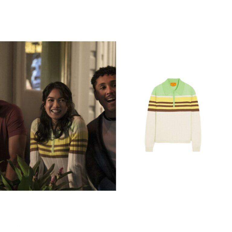The Love Hypothesis: Anh’s Stripe Zip up Sweater
