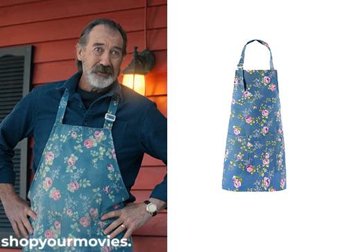 Guarding Stars: Man’s Floral Kitchen Apron