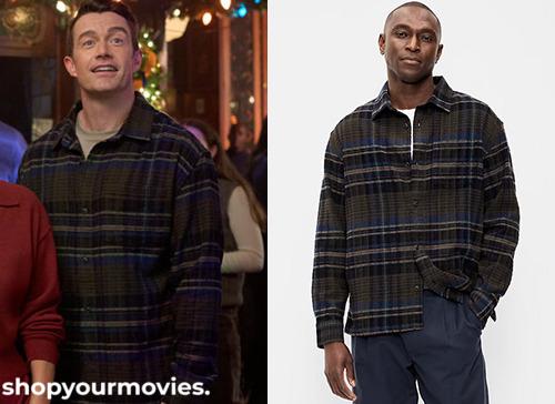 Holiday Touchdown: A Bears Love Story: Matt’s Plaid Pocket Shirt